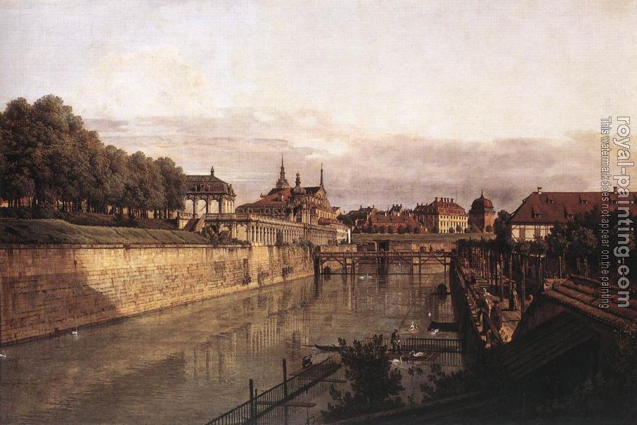 Bernardo Bellotto : Zwinger Waterway